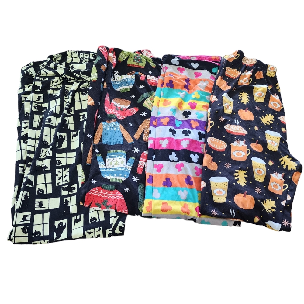 LulaRoe Seasonal Leggings 4 Pairs